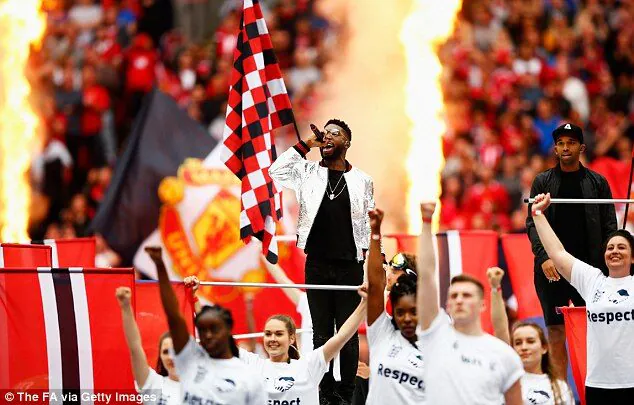 FA Cup Final 2016 opening ceremony